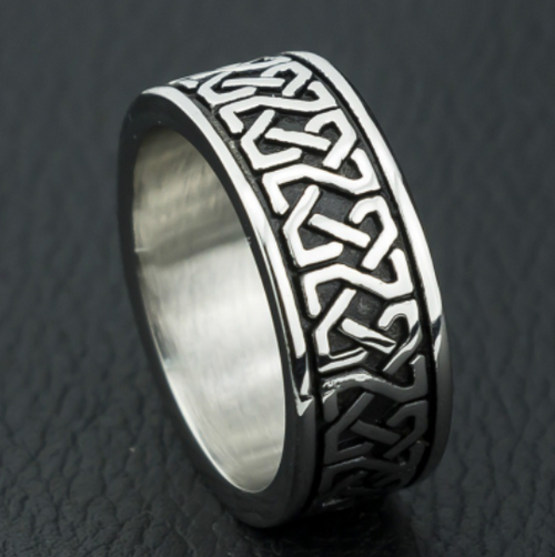 Load image into Gallery viewer, Viking Stainless Steel Ring
